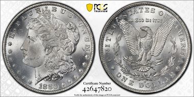 1880-O $1 MS65