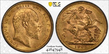 1905-M Sov S-3971 MS62