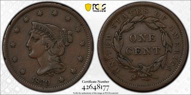1839 1C Type of 1840 VF25BN
