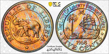 1968 5C PR67