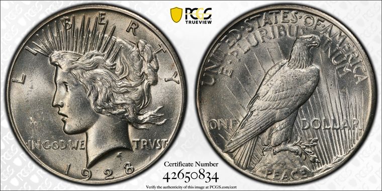 Cert 42650834 - Coin Image