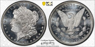 1882-CC $1 MS63PL
