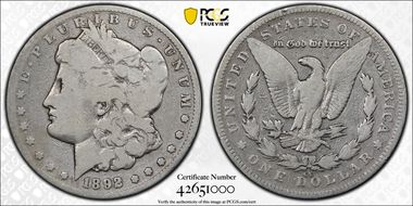 1892-CC $1 G4