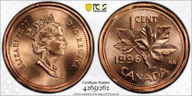 1996 1C MS67RD
