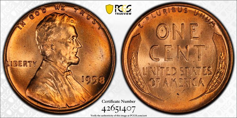 Cert 42651407 - Coin Image