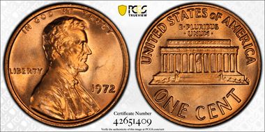 1972 1C MS66RD