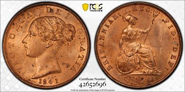 1841 1/2D S-3949 MS64RD