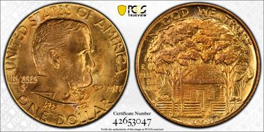 1922 G$1 Grant, Star MS68