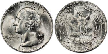 1950-S 25C DDR, FS-801 MS65