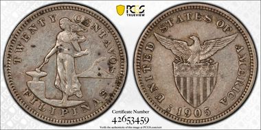 1905-S/S 20C Allen-10.06a RP 1 XF40