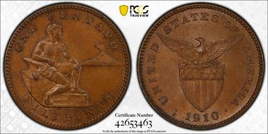 1910-S 1C MS63BN