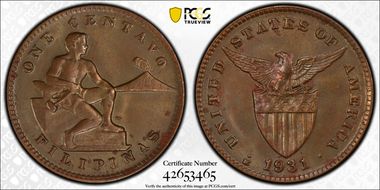 1931-M 1C MS63BN
