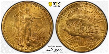 1912 $20 MS63