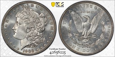 1902 $1 MS67+