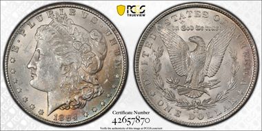 1884-CC $1 MS62