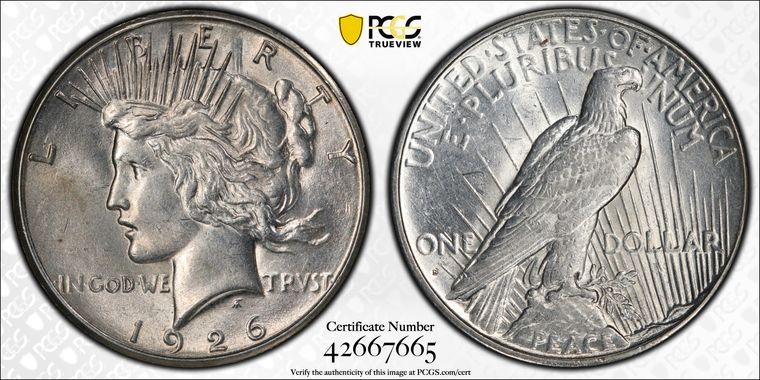 Cert 42667665 - Coin Image