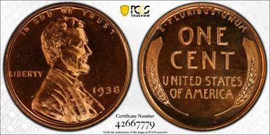 1938 1C PR66RD