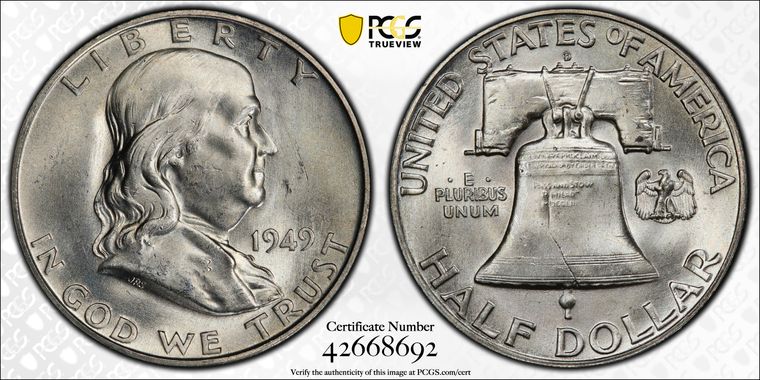 Cert 42668692 - Coin Image