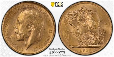 1912-P Sov S-4001 MS63