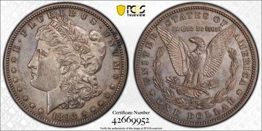 1893 $1 PR61