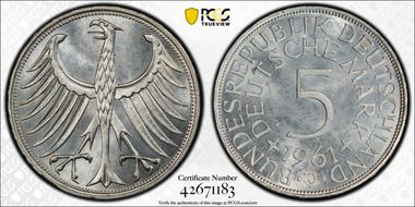 1961-J 5 Mk J-387 MS65