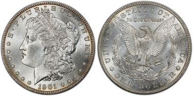 1901-O $1 MS65