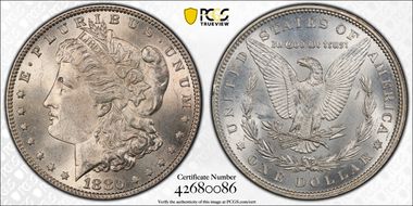 1880 $1 MS64