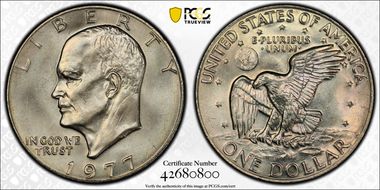 1977 $1 MS66