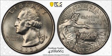 2021-P 25C Crossing the Delaware N1