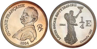 2004 P€ 1/4 X#E11 Fantasy Essai Var Ag PR68DCAM