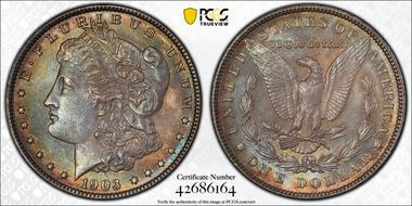 1903 $1 MS62