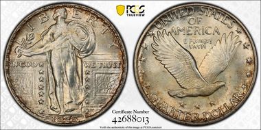 1925 25C MS66FH