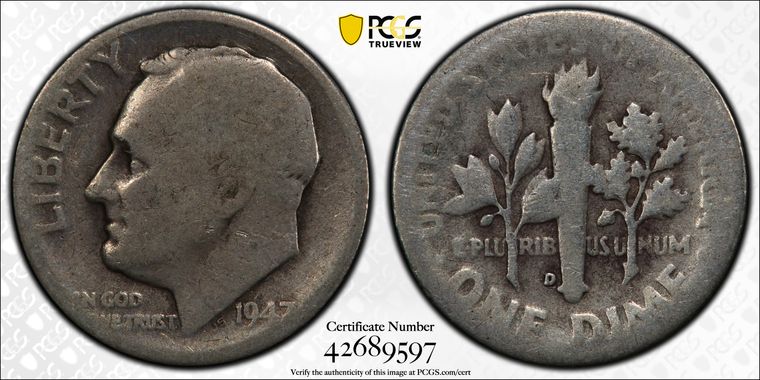 Cert 42689597 - Coin Image