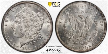 1883-CC $1 GSA Hoard MS63