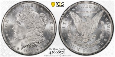 1884-CC $1 GSA Hoard MS64