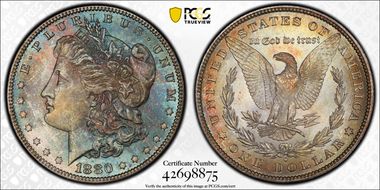 1880/79-O $1 MS64+