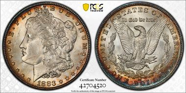 1883-CC $1 MS65