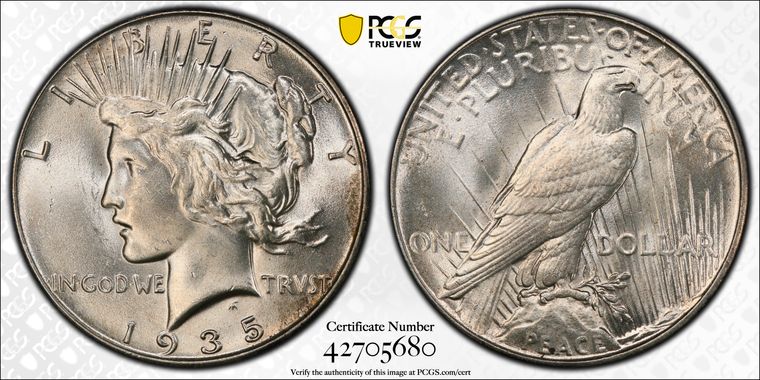 Cert 42705680 - Coin Image