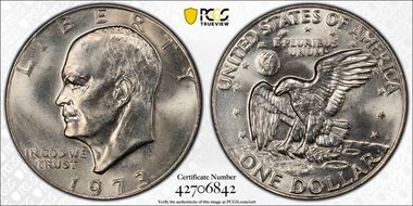 1973-D $1 MS65