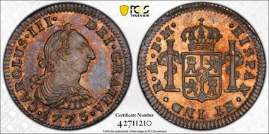 1773-Mo FM 1/2 R Calico-195 MS62