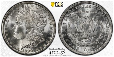 1890-O $1 MS65