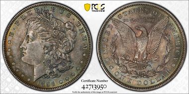 1896 $1 MS61