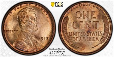 1917 1C MS66RD