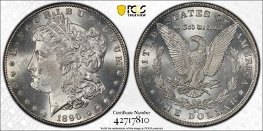 1890-CC $1 MS63