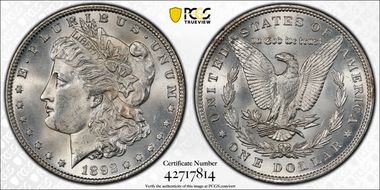 1892 $1 MS63