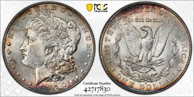 1902-S $1 MS62