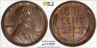1909-S VDB 1C MS63BN