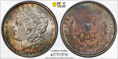 1901 $1 AU58