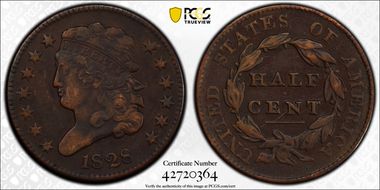 1828 1/2C 13 Stars N1BN