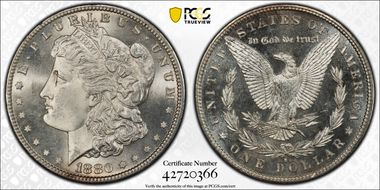 1880-S $1 MS65